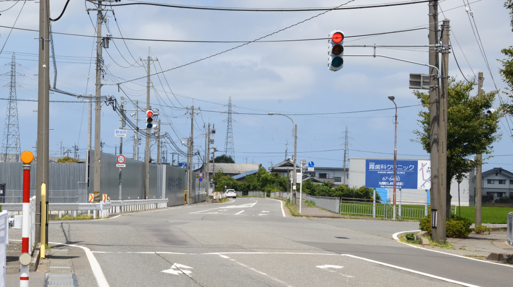 福井県坂井市の信号機