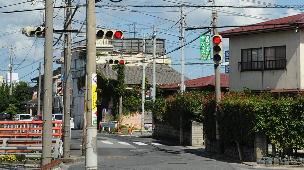 鳥取県米子市の信号機