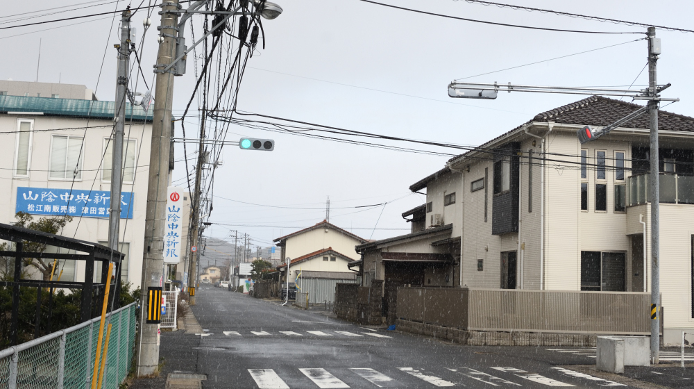 島根県松江市の信号機